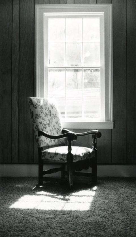 Chair next to window clearance